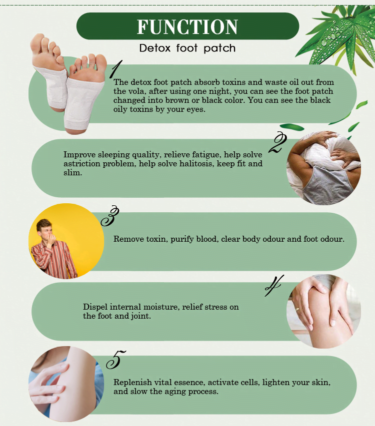 Function of Detox Foot Patch